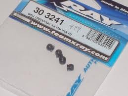 BALL UNIVERSAL 5.8 MM HEX (4)