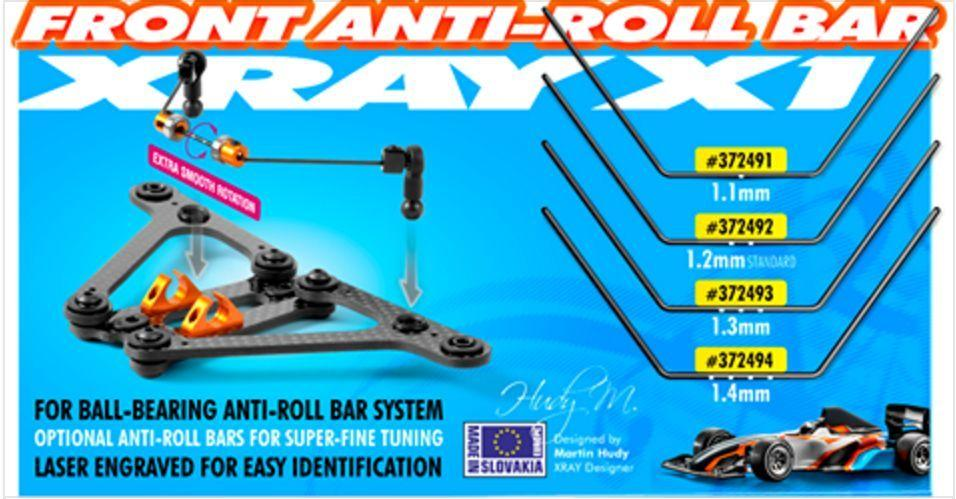 ANTI-ROLL BAR - FRONT 1.2 MM