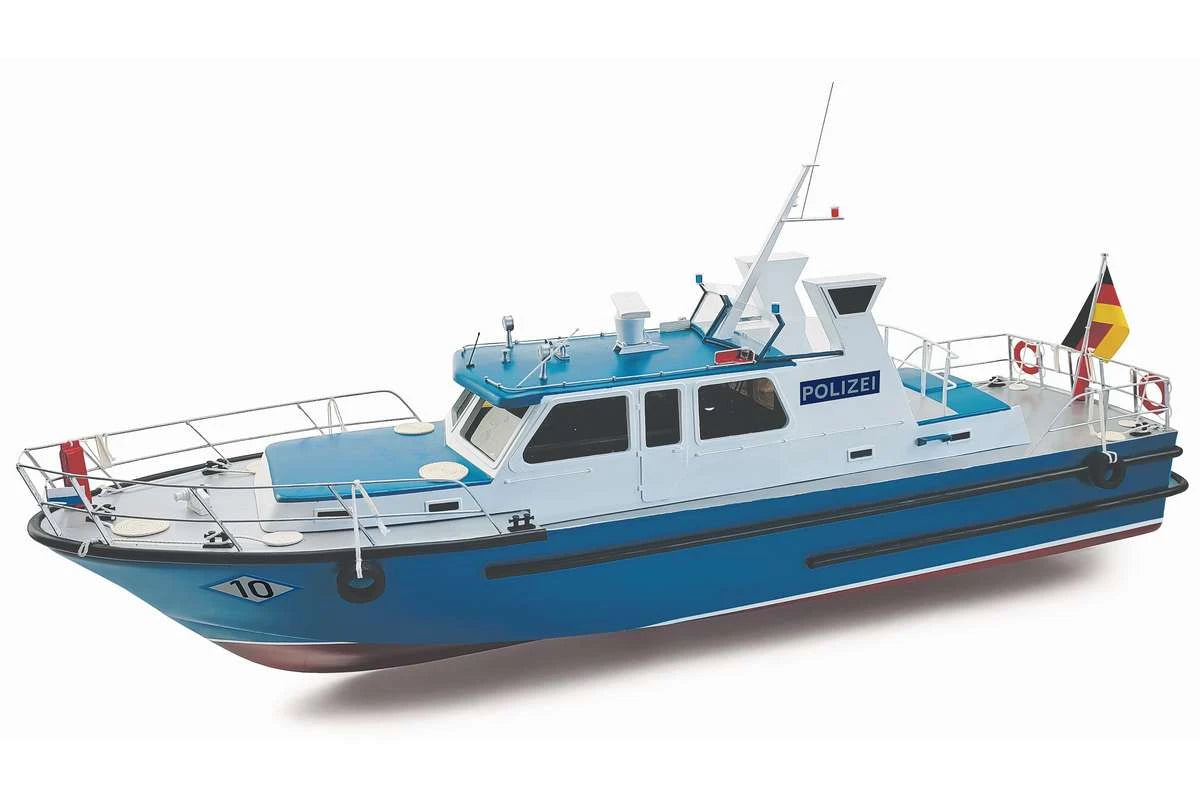 Billing Boats WSP10 Passau policeboat Plastic Hull -photo manual