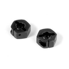 ALU WHEEL HUB - OFFSET "+1.5MM" - BLACK (2)