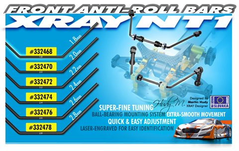 ANTI-ROLL BAR FRONT 1.8 MM