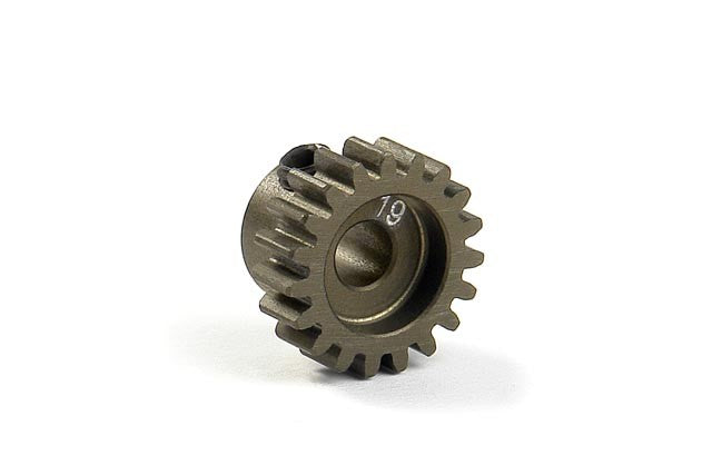 19T / 48 NARROW PINION GEAR ALU HARD COATED