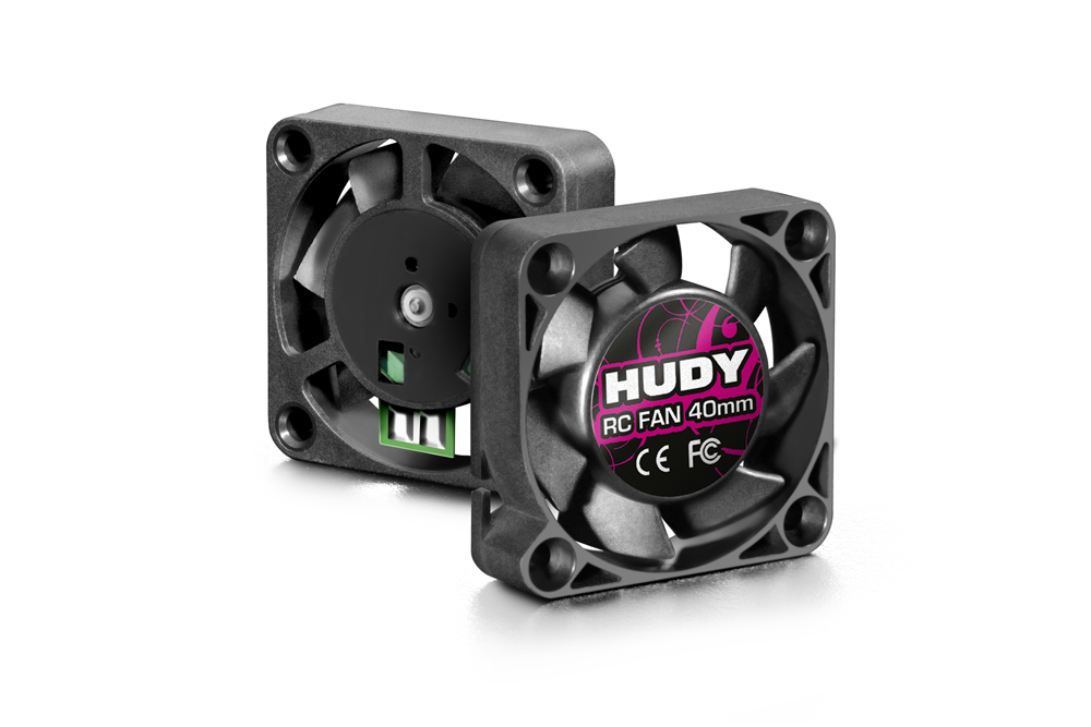 HUDY BRUSHLESS RC FAN 30MM - WITH EXTERNAL SOLDERING TABS.