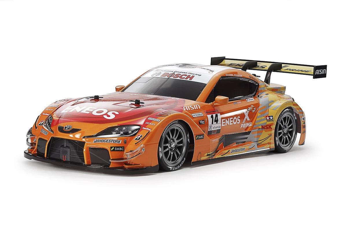 TAMIYA 1/10 R/C ENEOS X PRIME GR Supra (TT-02) byggesæt u malet karos