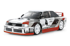 TAMIYA 1/10 R/C Audi 90 quattro Racing (TT-02) byggesæt u malet karos