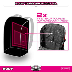 HUDY TEAM BACKPACK XL