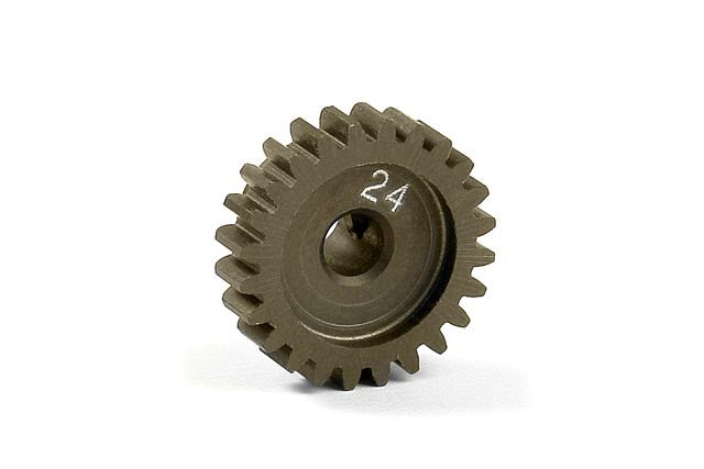 24T / 48 NARROW PINION GEAR ALU HARD COATED