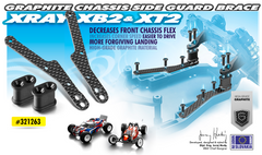 Graphite Chassis Side Guard Brace - Set