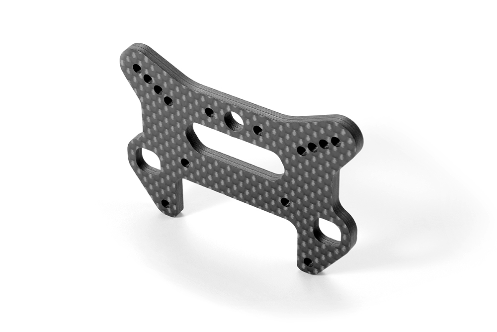 GT GRAPHITE FRONT SHOCK TOWER - CNC MACHINED 3.5 MM