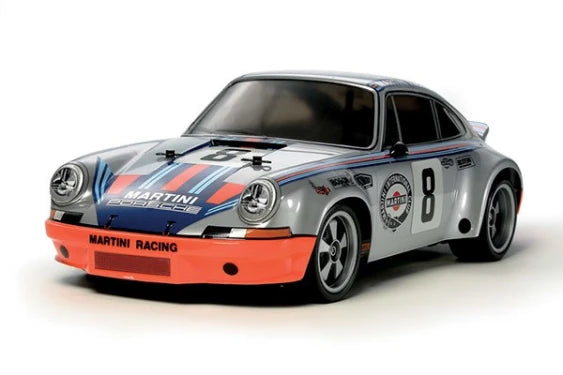 TAMIYA 1/10 R/C Porsche 911 CarreraRSR (TT-02) byggesæt u malet karos