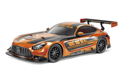 TAMIYA 1/10 R/C Mercedes-AMG GT3 EVO (TT-02) byggesæt u malet karos