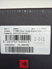 FX R900 TUNED - COMBO: ENGINE + MUFFLER 2168 + MANIFOLD ON-ROAD - SHORT