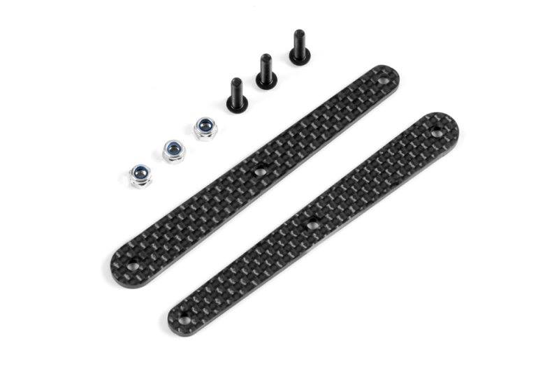 GT GRAPHITE BRACES FOR REAR COMPOSITE BRACE - SET