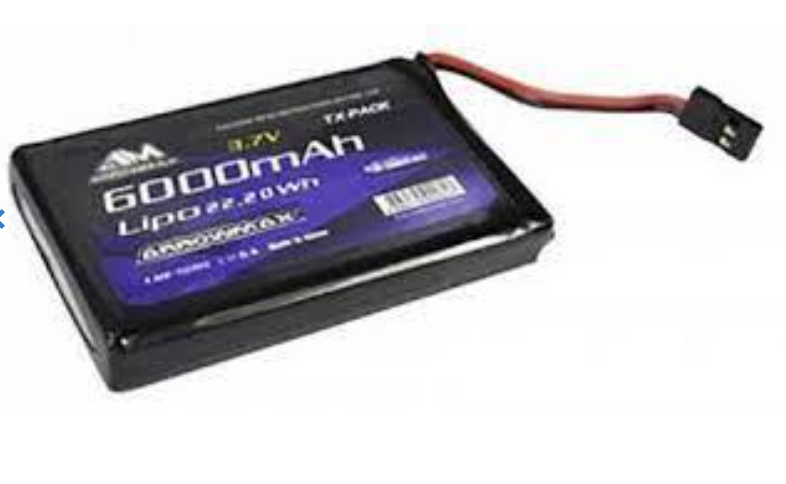 Batteri AM Lipo 6000mAh 3.7V For Sanwa M17 IP-584674