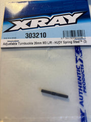 REAR TURNBUCKLE L/R 26 MM - HUDY SPRING STEEL (1) KUN 1
