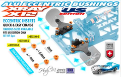 X12 US Alu Bushing - Eccentric 1.0mm (2)