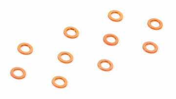 '-O ALU SHIM 3x5x2.0MM - ORANGE (10)