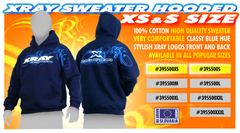 XRAY SWEATER HOODED - BLUE (XS)