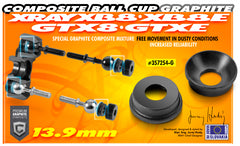 COMPOSITE BALL CUP 13.9 MM - GRAPHITE (2)