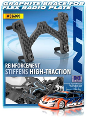 GRAPHITE BRACE FOR FLEX RADIO PLATE 2.5MM