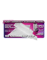 HUDY COMPACT CLEANING TOWEL (10)