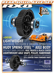 REAR SOLID AXLE - LIGHTWEIGHT - SET