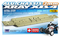 XB4 Alu Chassis - Swiss 7075 T6 (3mm)
