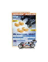 BRASS STEERING BLOCK WEIGHT 15G (2)