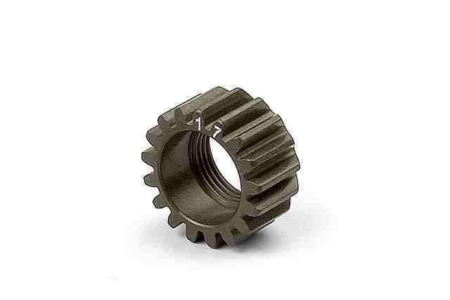 17T (1ST) XCA ALU 7075 T6 HARDCOATED PINION GEAR -
