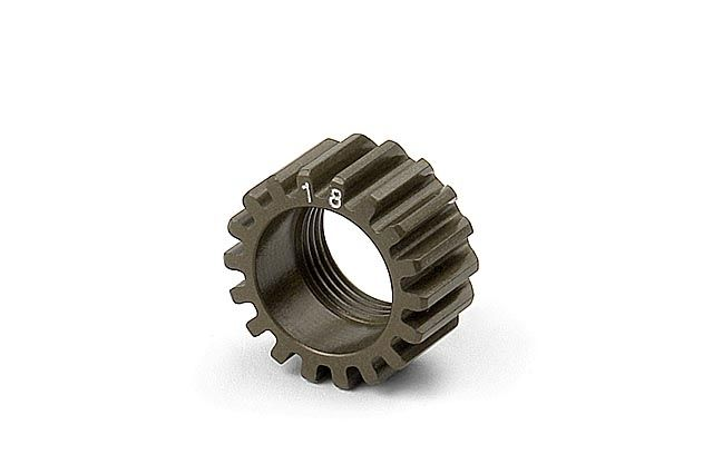18T (1ST) XCA ALU 7075 T6 HARDCOATED PINION GEAR -