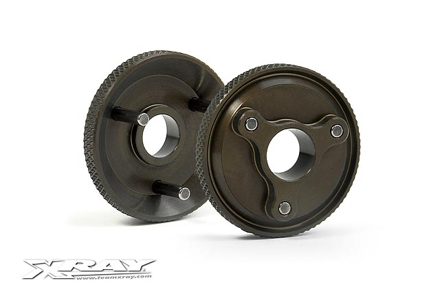 LIGHTWEIGHT FLYWHEEL - HIGH DYNAMIC - ALU 7075 T6 - HARDCOATED