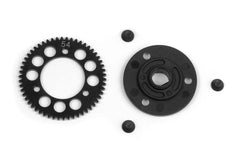 STEEL SPUR GEAR 54T / 48 + COMPOSITE SPUR GEAR ADAPTER