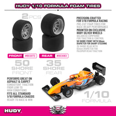 HUDY 1/10 FORMULA FOAM TIRE - FRONT (2)