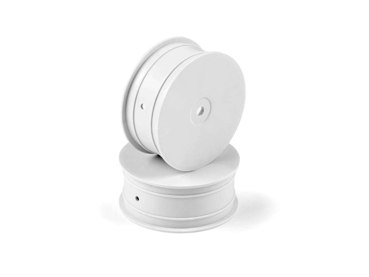 HUDY 1/10 OFF-ROAD WHEEL - 4WD – FRONT – WHITE (2) HUDY SERIES / ØLSTED