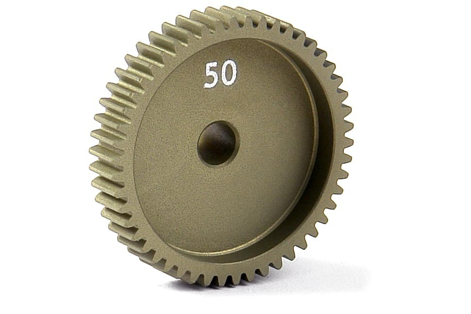 50T / 64 NARROW PINION GEAR ALU HARD COATED