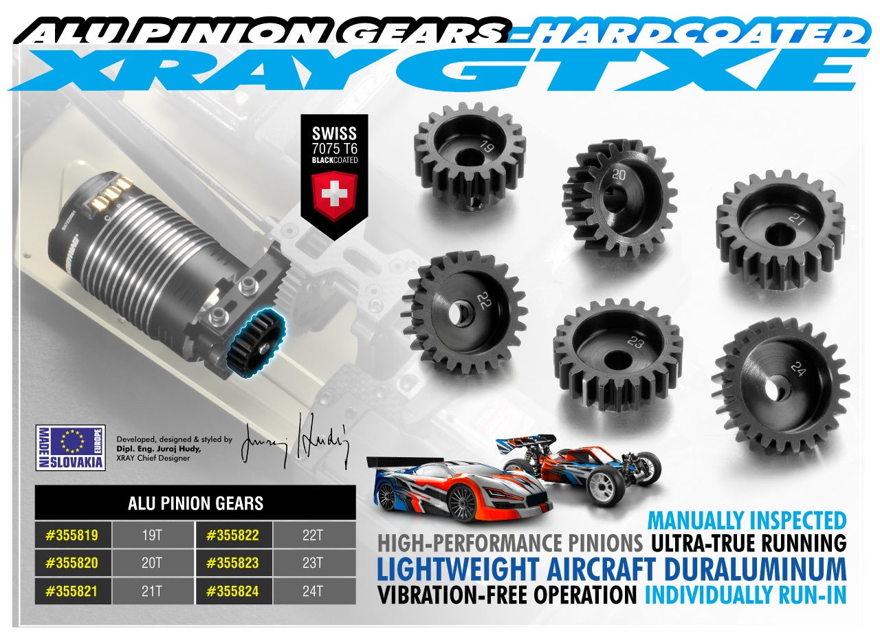 ALU PINION GEAR - HARD COATED 24T
