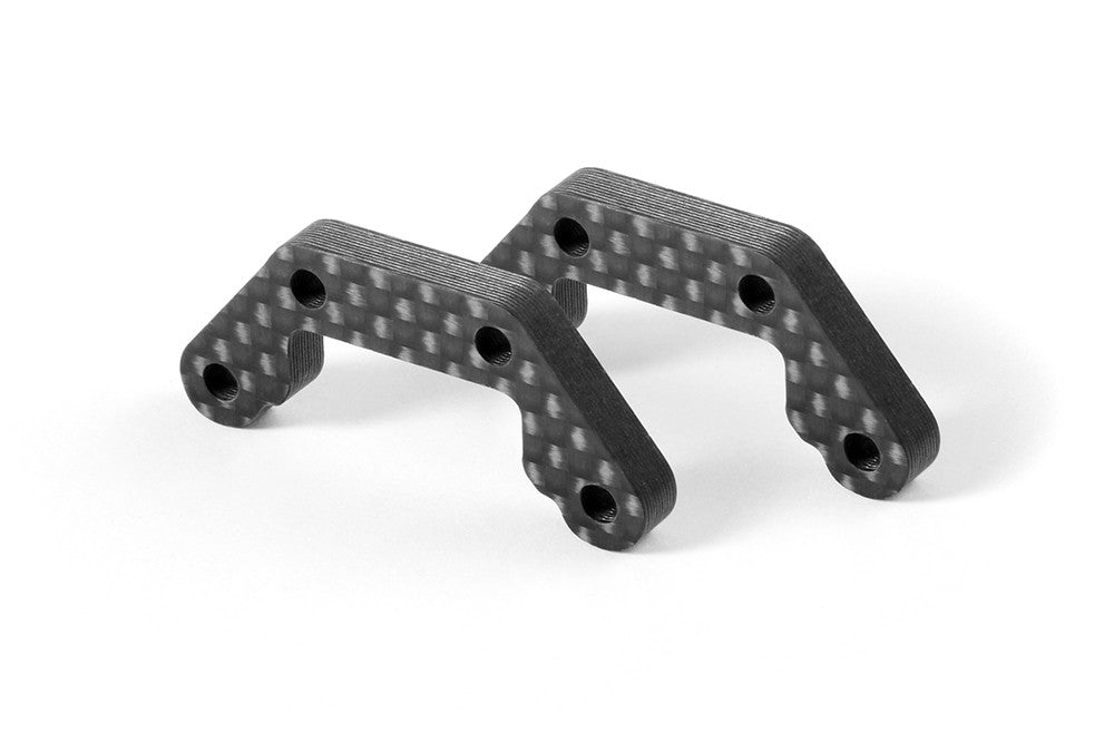 XT2 GRAPHITE REAR SHOCK TOWER ADJUSTING SHIM 4.0MM (2)