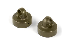 XB808 ALU SHOCK CAP NUT - BLACK COATED (2)