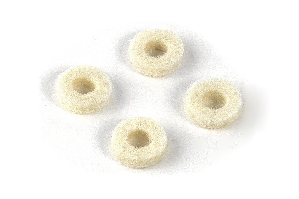 XB808 FELT SHIM FOR ALU SHOCK NUT (4)