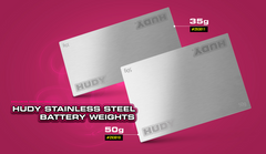 HUDY STAINLESS STEEL BATTERY WEIGHT 35G