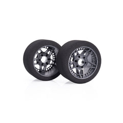 Matrix 1/8 Front FIVE Carbon WET Compound RC Model Tires (37mm | WET)