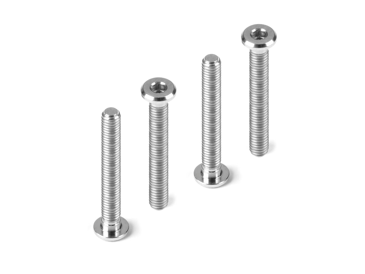 HUDY TITANIUM SUPER-LOW HEAD SCREW CENTERING DIA M3x22 (4)