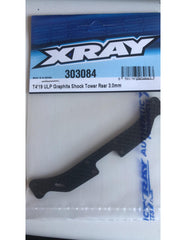 T4'19 ULP SHOCK TOWER REAR 3.0MM GRAPHITE