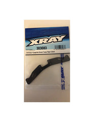 T4'19 SLP SHOCK TOWER REAR 3.0MM GRAPHITE