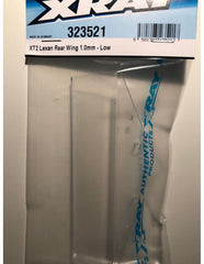 XT2 LEXAN REAR WING - LOW