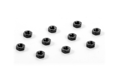 NUT M3 - BLACK  (10)