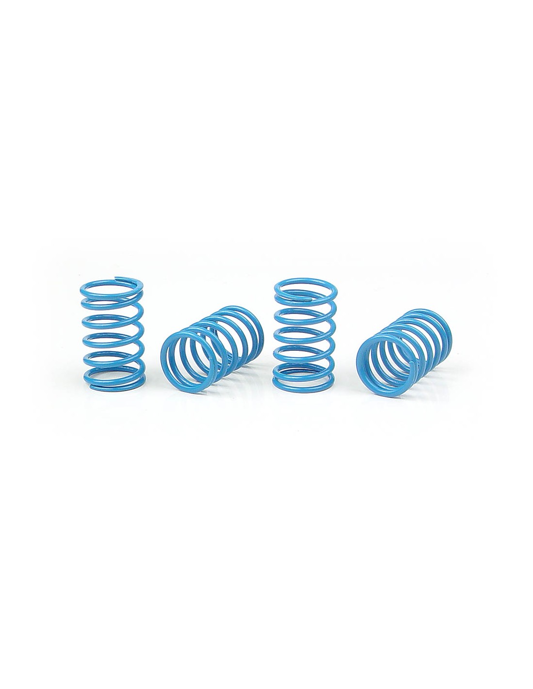 XRAY SPRING-SET D 1.6 (20 LB) LIGHT-BLUE  (4)