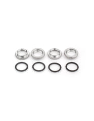 SHOCK ADJ. NUT ALU + O-RING  (4)