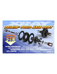 DELRIN® SOLID AXLE BODY - LIGHTWEIGHT