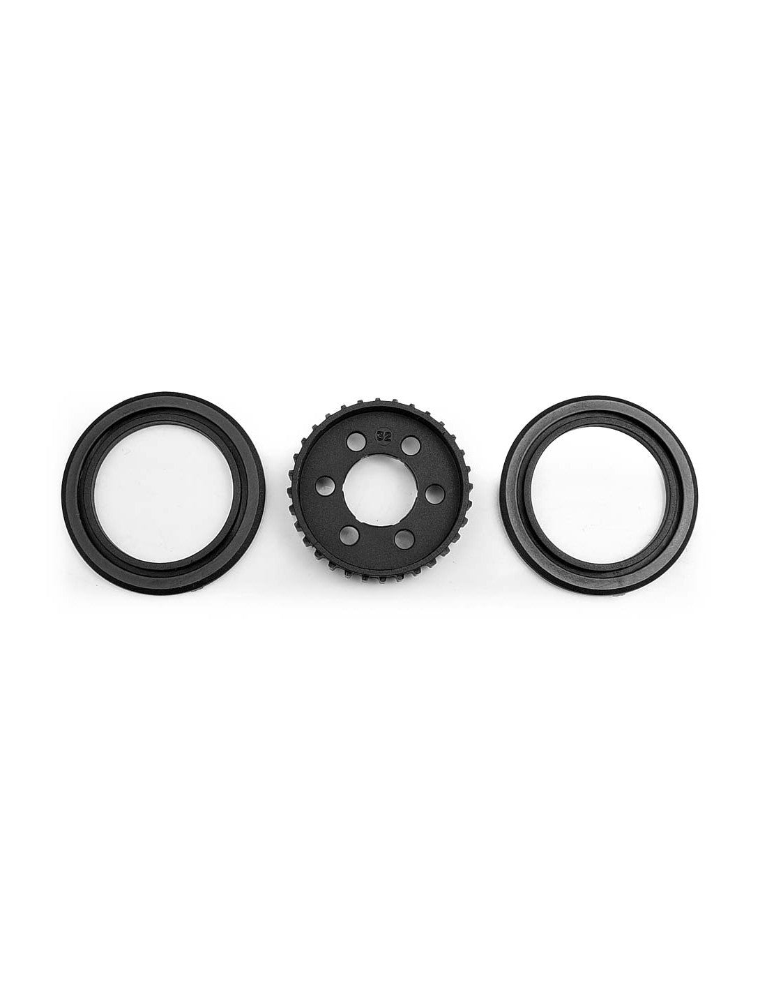 TIMING BELT PULLEY 32T FOR FRONT ONE-WAY DIFF.